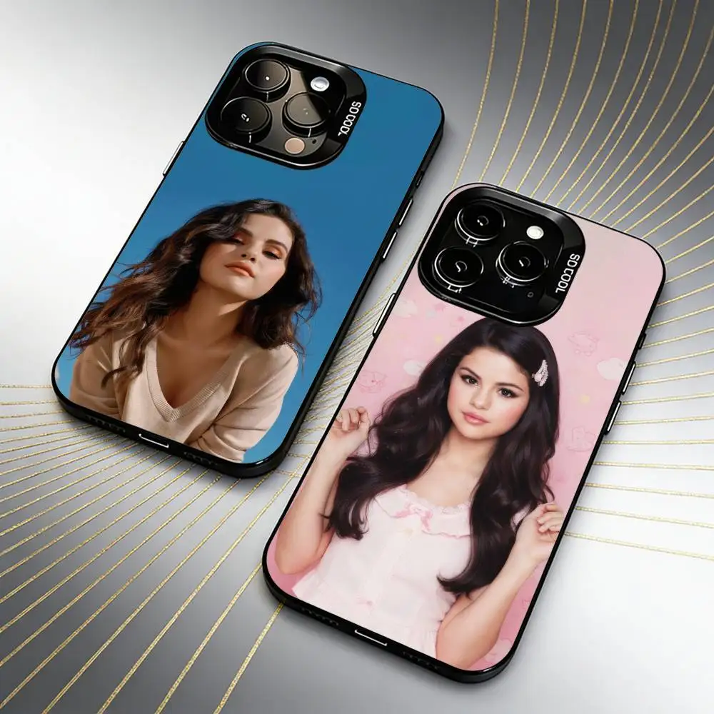 Selly S-SelenaS G-Gomez Phone Case For iPhone 16 17 15 14 12 13 Pro Max Black Candy Matte Shockproof Cover
Selly S-SelenaS G-Gomez Phone Case For iPhone 16 17 15 14 12 13 Pro Max Black Candy Matte Shockproof Cover