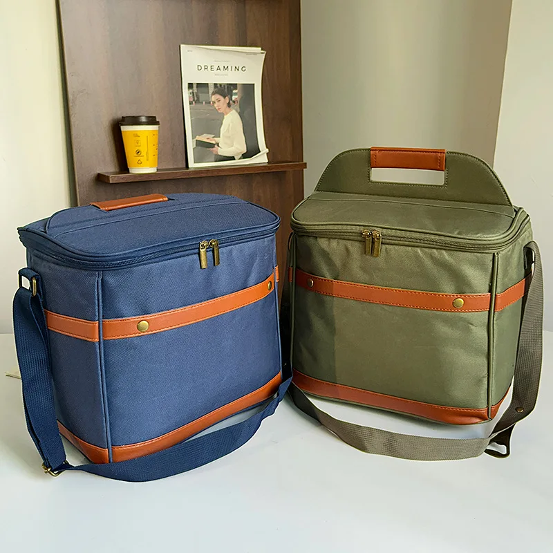 Portable thick Oxford fabric large capacity outdoor thermal insulation camping bag Oxford cloth insulation cooling picnic ice ba
Portable thick Oxford fabric large capacity outdoor thermal insulation camping bag Oxford cloth insulation cooling picnic ice ba