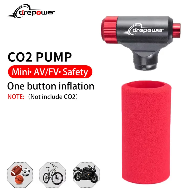 Ctrepower Portable Bike Pump Air CO2 Inflator Insulated Sleeve Bicycle Accessories Schrader & Presta Valve Mini Bicycle Pump
Ctrepower Portable Bike Pump Air CO2 Inflator Insulated Sleeve Bicycle Accessories Schrader & Presta Valve Mini Bicycle Pump