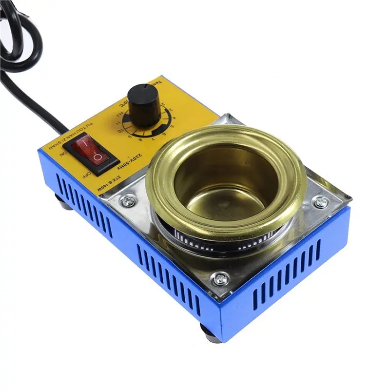 【ALLOWANCE】Adjustable Temperature Solder Pot Solder Pot Tin Stove 150W Solder Melting Furnace EU Plug
【ALLOWANCE】Adjustable Temperature Solder Pot Solder Pot Tin Stove 150W Solder Melting Furnace EU Plug