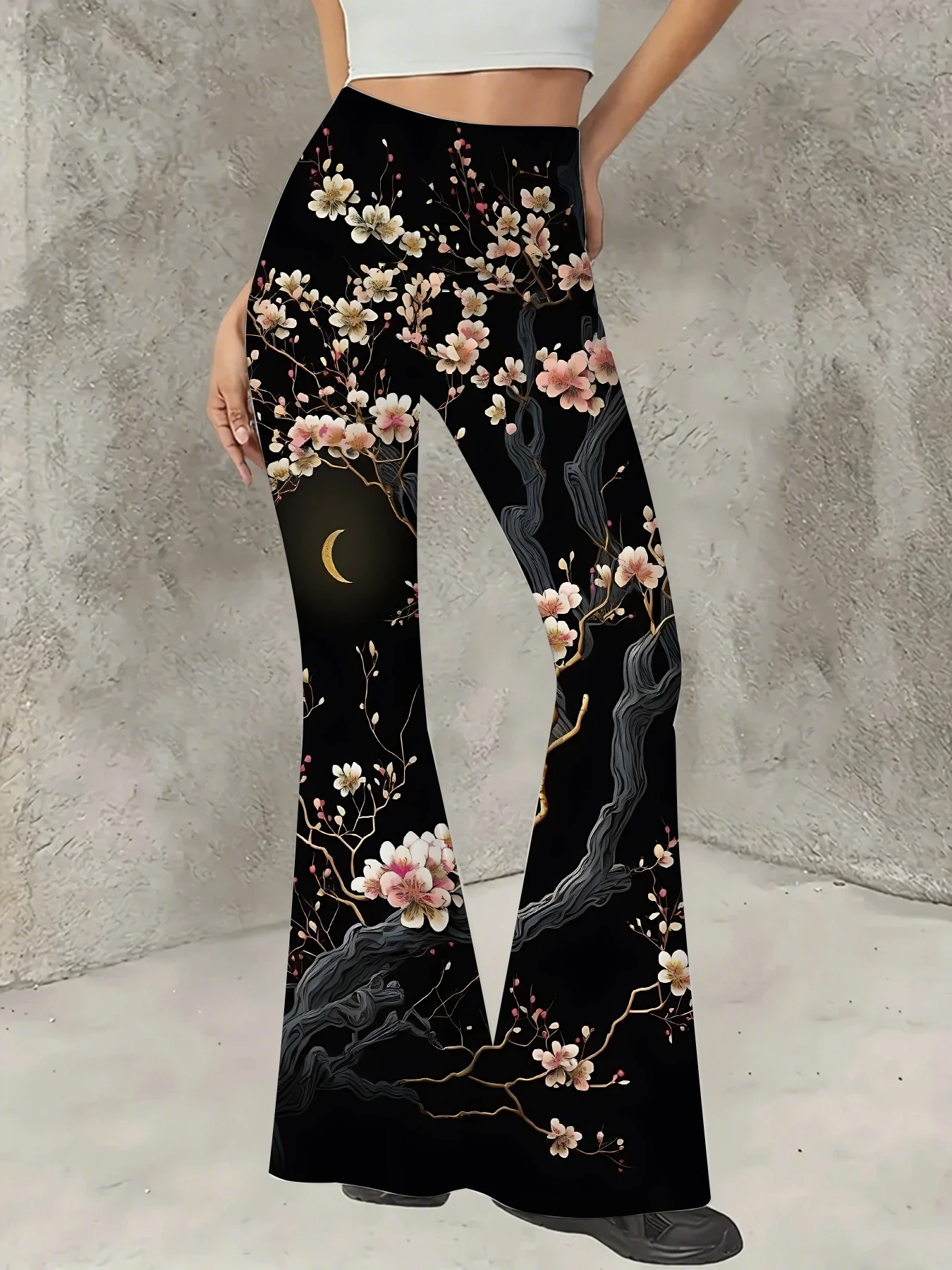 Plus Size All-Over Print Flare Pants Women Stretchy High Waist Bell Bottom
Plus Size All-Over Print Flare Pants Women Stretchy High Waist Bell Bottom