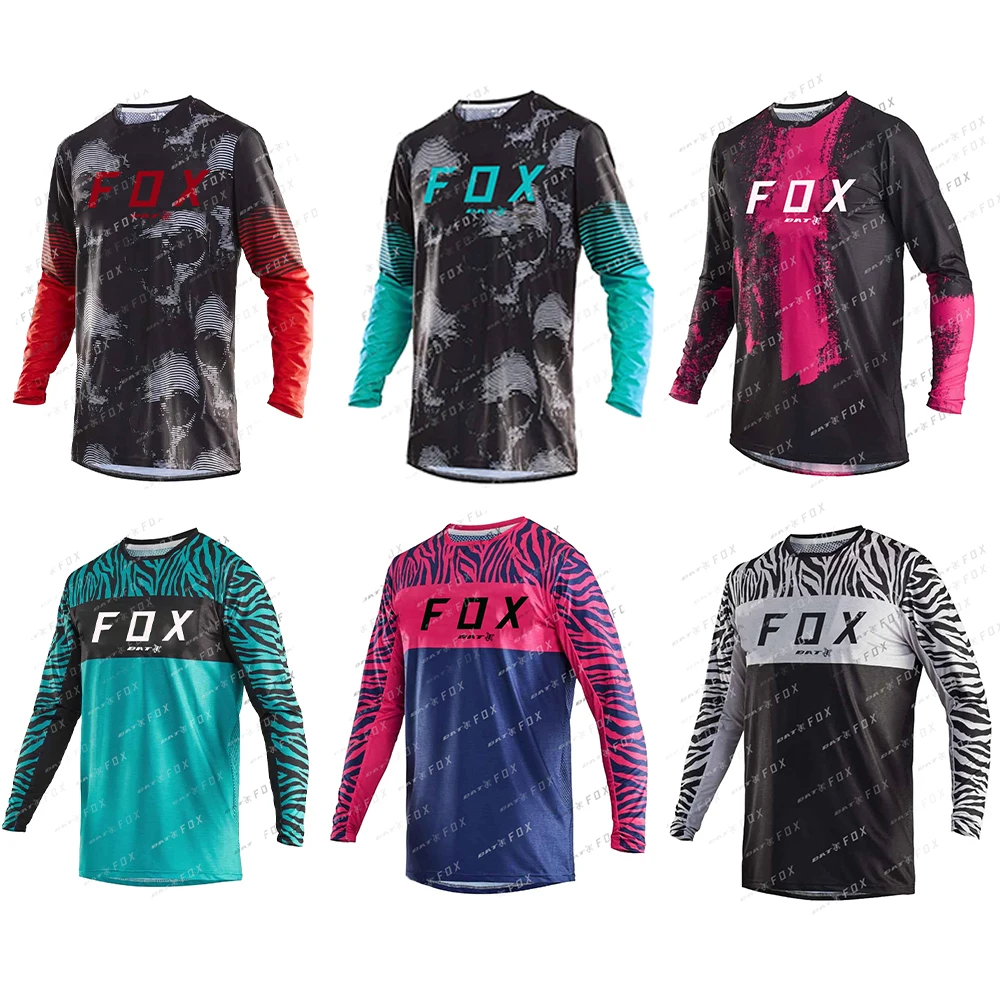 BAT FOX Motocross Jersey Camiseta Downhill T-shirt Mountain Bike Jersey Quick-Dry MTB Shirt Men's Women's Maillot ciclista
BAT FOX Motocross Jersey Camiseta Downhill T-shirt Mountain Bike Jersey Quick-Dry MTB Shirt Men's Women's Maillot ciclista
