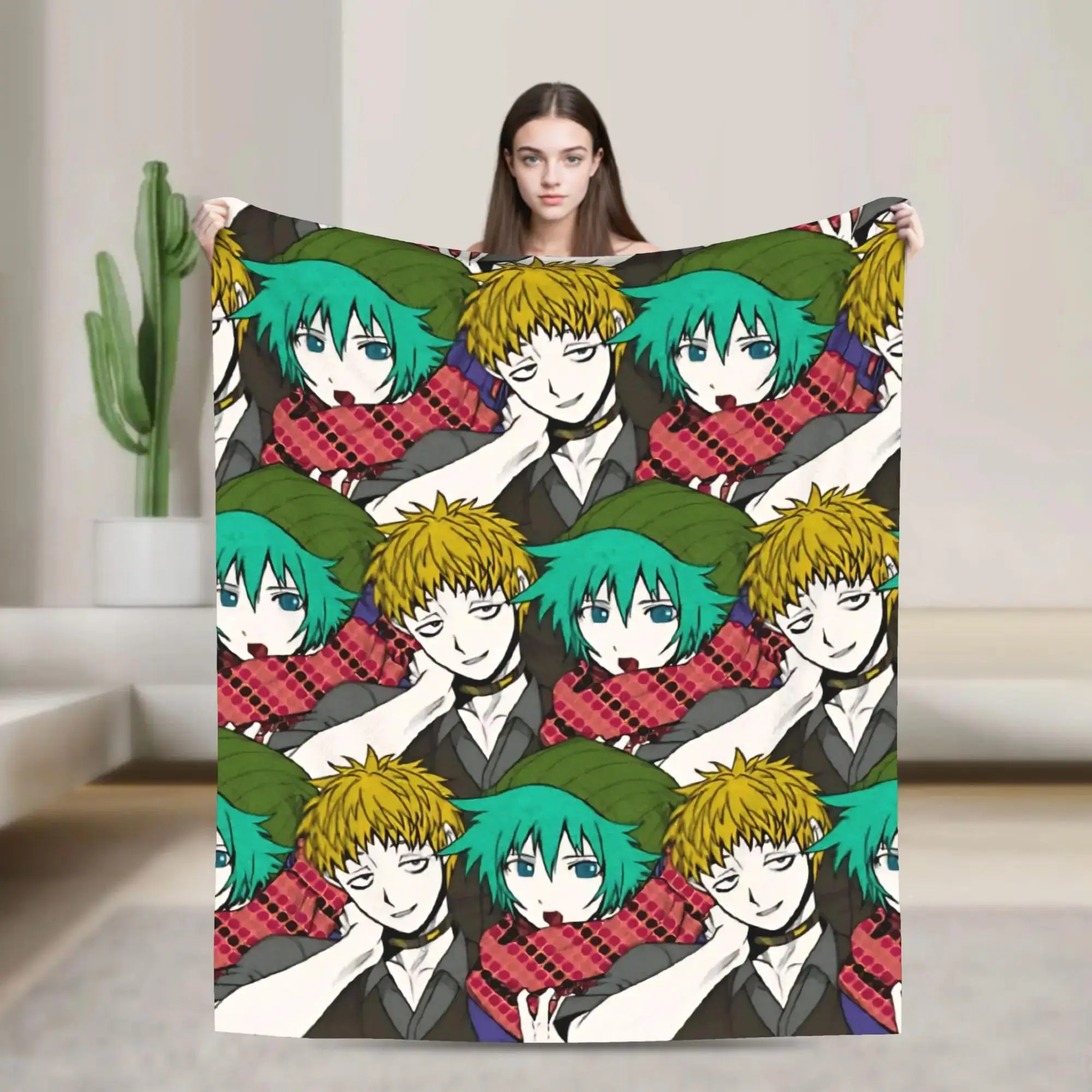Shin Tsukimi Keiji Shinoji Flannel Throw Blanket for Couch Bed Super Soft Travel Blanket Cozy Design Quality Bedspread Perfect
Shin Tsukimi Keiji Shinoji Flannel Throw Blanket for Couch Bed Super Soft Travel Blanket Cozy Design Quality Bedspread Perfect