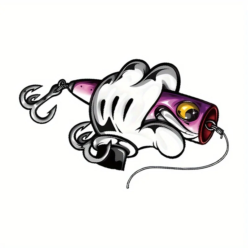 1pc Waterproof PVC Fishing Lure Stickers, Cartoon Fish Design, Durable Decals for Tackle Box, Car, Motorcycle, Bike & Laptop
1pc Waterproof PVC Fishing Lure Stickers, Cartoon Fish Design, Durable Decals for Tackle Box, Car, Motorcycle, Bike & Laptop