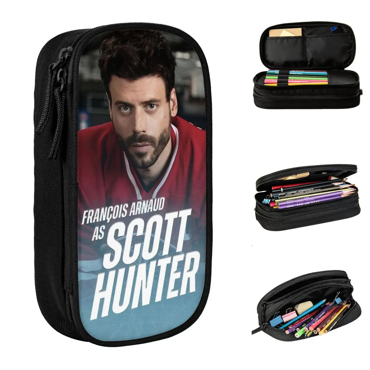 Large Capacity Pen Box Francois Heated Rivalry Office Accessories Double Layer Pencil Case Stationery Girl Make Up Bag Gift
Large Capacity Pen Box Francois Heated Rivalry Office Accessories Double Layer Pencil Case Stationery Girl Make Up Bag Gift