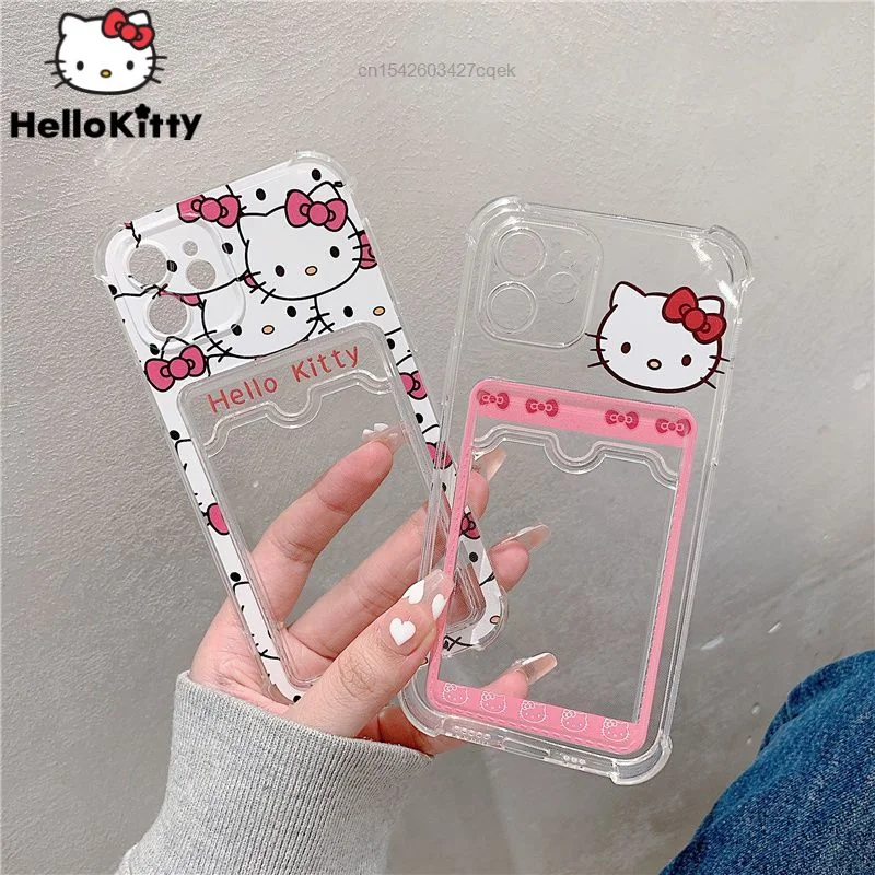 Sanrio Hello Kitty чехол для телефона с держателем для карт Iphone 11 12 13 Pro Max X Xr Xsmax 7 8 Plus чехол кавайный мультяшный прозрачный чехол
Sanrio Hello Kitty чехол для телефона с держателем для карт Iphone 11 12 13 Pro Max X Xr Xsmax 7 8 Plus чехол кавайный мультяшный прозрачный чехол