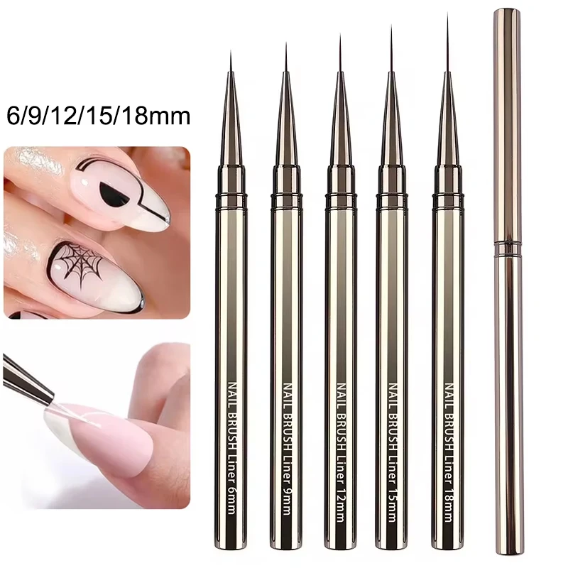 1Pcs Nail Art Brush Liner Brushes HPainted Brush Acrylic UV Gel Drawing Pen DIY Manicure Design Accessories Nail Art Tools
1Pcs Nail Art Brush Liner Brushes HPainted Brush Acrylic UV Gel Drawing Pen DIY Manicure Design Accessories Nail Art Tools