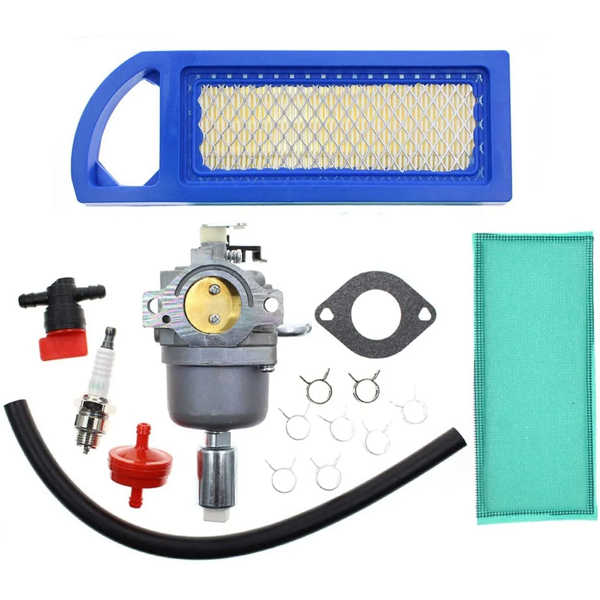 Новый 594593 Карбюратор для Briggs & Stratton 594593 591731 796109 796078 590400 31H777 Свеча зажигания воздушного фильтра Carb 14,5-21HP
Новый 594593 Карбюратор для Briggs & Stratton 594593 591731 796109 796078 590400 31H777 Свеча зажигания воздушного фильтра Carb 14,5-21HP