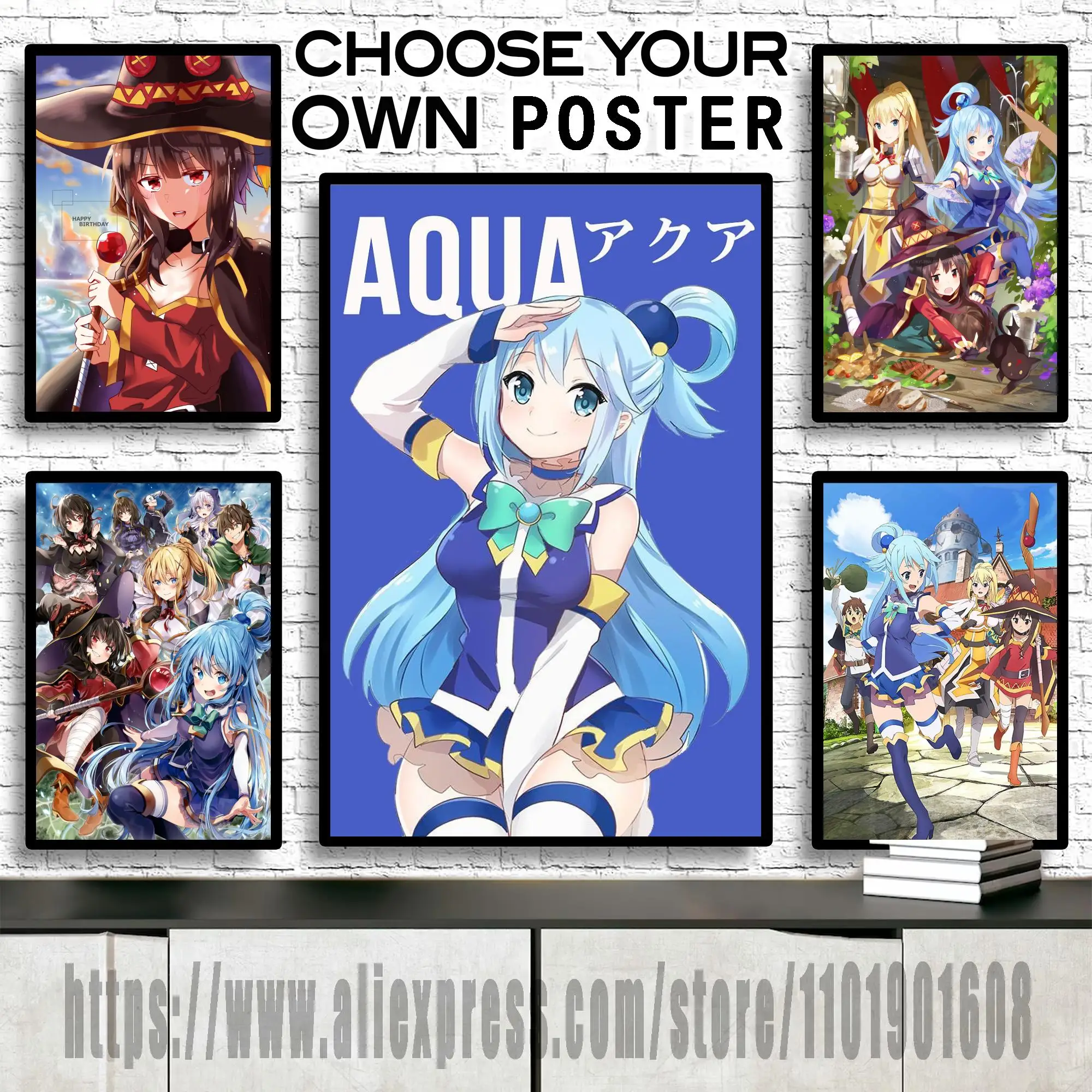 Konosuba Аниме Холст настенный художественный плакат Принт классический современный декор для семейной спальни гостиной идеальный домашний Декор подарок
Konosuba Аниме Холст настенный художественный плакат Принт классический современный декор для семейной спальни гостиной идеальный домашний Декор подарок