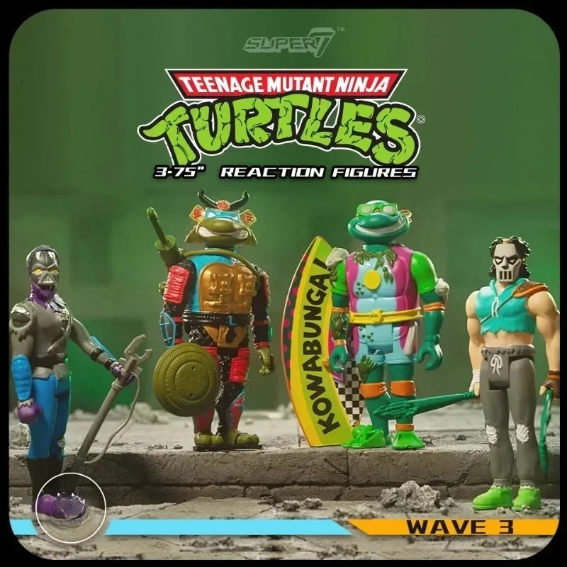 In Stock Super7 Teenage Mutant Ninja Wave 3 ReAction Figure Samurai Leonardo 3.75 Inch Boys Collectible Toy Halloween Gift
In Stock Super7 Teenage Mutant Ninja Wave 3 ReAction Figure Samurai Leonardo 3.75 Inch Boys Collectible Toy Halloween Gift