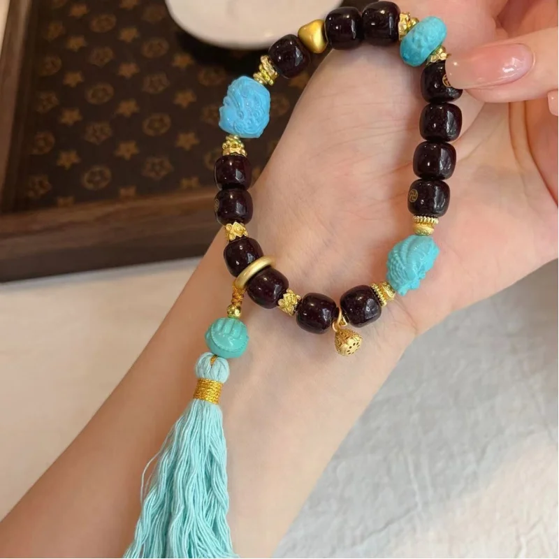 Xingyue Bodhi Words Single Ring Bracelet With Magnesite Turquoise Accessories Beautiful Girls' Gifts
Xingyue Bodhi Words Single Ring Bracelet With Magnesite Turquoise Accessories Beautiful Girls' Gifts