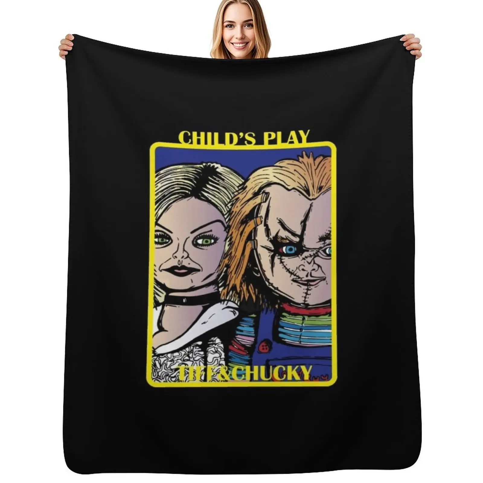 Tiff & Chucky Throw Blanket Soft Warm Blanket Gift for Men Women Adults
Tiff & Chucky Throw Blanket Soft Warm Blanket Gift for Men Women Adults