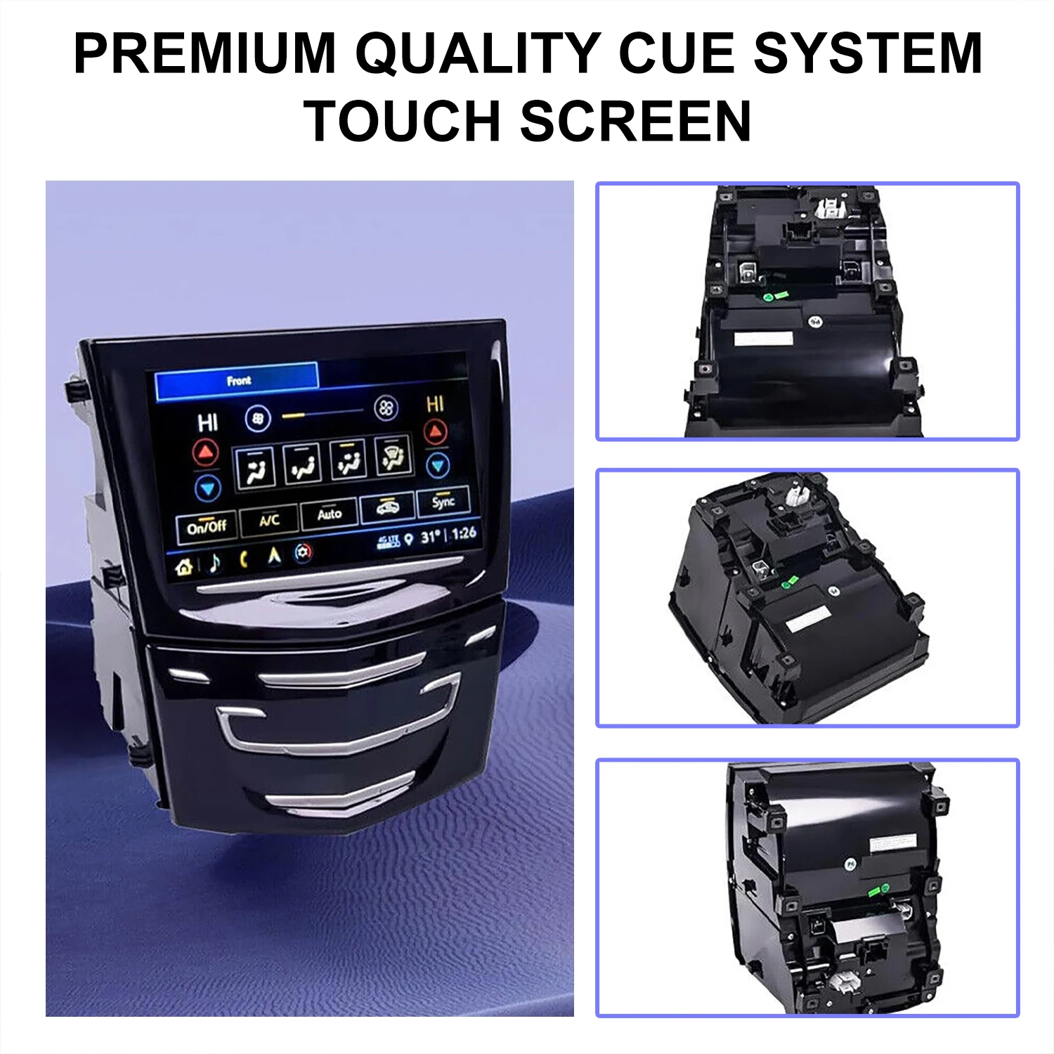 Радиоприемник с сенсорным экраном системы CUE для Cadillac Escalade ATS CTS ELR SRX XTS CTS-V 23243166 20867045 22912608 22935061 22980207
Радиоприемник с сенсорным экраном системы CUE для Cadillac Escalade ATS CTS ELR SRX XTS CTS-V 23243166 20867045 22912608 22935061 22980207 