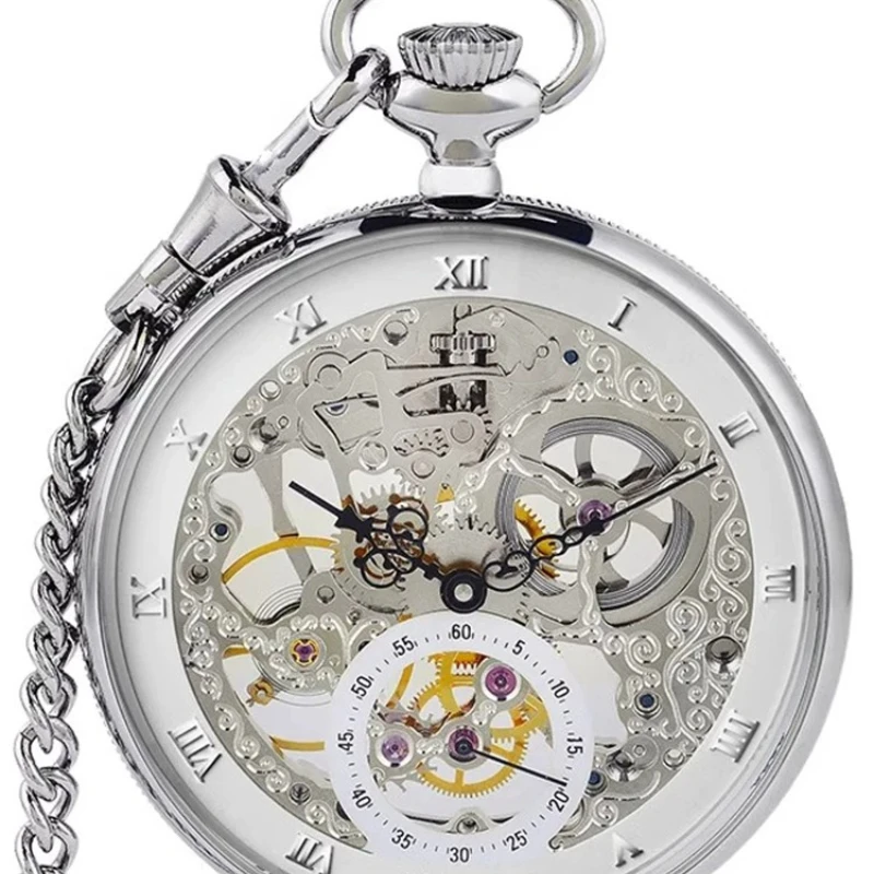 Nostalgic retro pocket watch men's automatic
Nostalgic retro pocket watch men's automatic