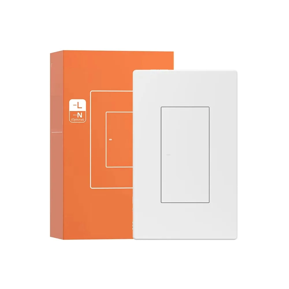 Smart For Zigbee Switch for Alexa and For eWeLink with Voice Control and Installation Options with or without Neutral Wire
Smart For Zigbee Switch for Alexa and For eWeLink with Voice Control and Installation Options with or without Neutral Wire