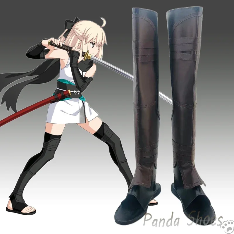 Fate Grand Order Okita Souji Cosplay Shoes Anime Game Cos Long Boots Comic Cosplay Costume Prop Shoes for Con Halloween Party
Fate Grand Order Okita Souji Cosplay Shoes Anime Game Cos Long Boots Comic Cosplay Costume Prop Shoes for Con Halloween Party