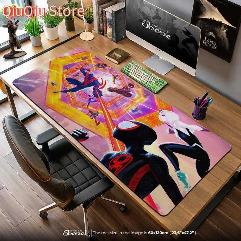 Spider-Verse Mouse Pad - Miles Morales, Gwen & Spider-Man 2099 in Multiverse Portal Scene - Gaming Desk Mat Gift
Spider-Verse Mouse Pad - Miles Morales, Gwen & Spider-Man 2099 in Multiverse Portal Scene - Gaming Desk Mat Gift