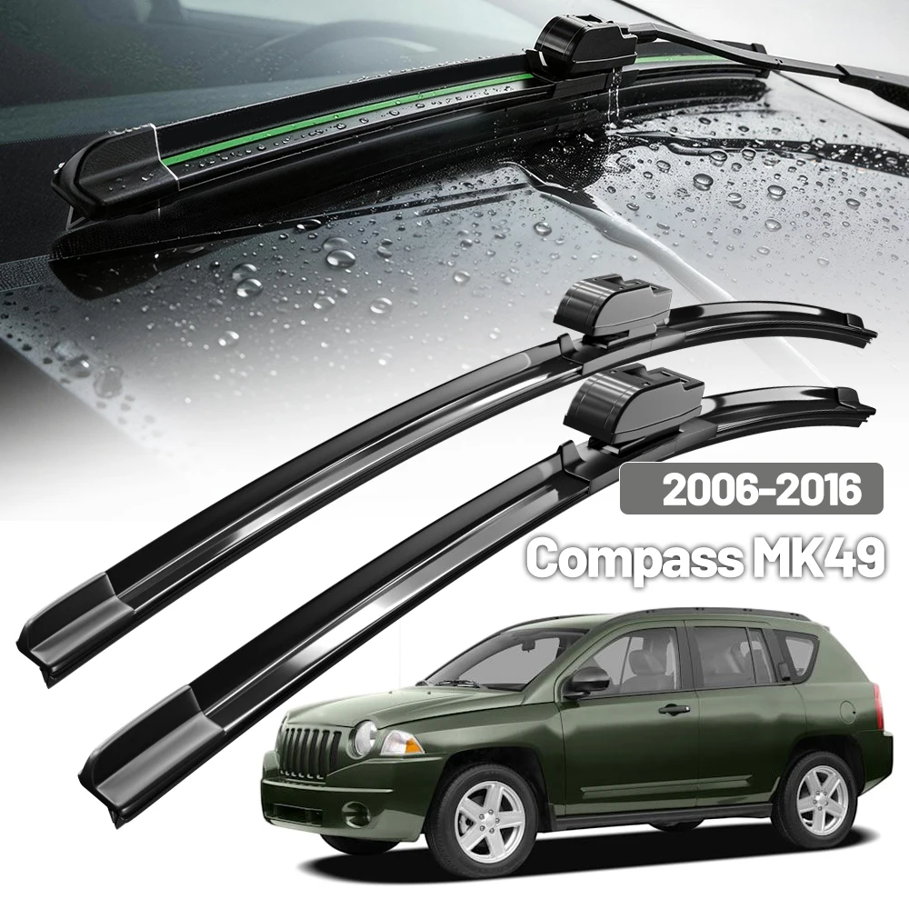 Автомобильные дворники для Jeep Compass MK49 2006-2016, аксессуары для лобового стекла, 2007, 2013, 2015, 22"20"
Автомобильные дворники для Jeep Compass MK49 2006-2016, аксессуары для лобового стекла, 2007, 2013, 2015, 22"20"