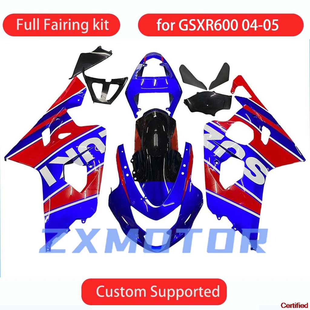 Fairing Kit for SUZUKI GSXR600 GSXR750 2004 2005 Injection Molded GSXR 600 750 04 05 Complete Motorcycle Bodywork Set Fairings
Fairing Kit for SUZUKI GSXR600 GSXR750 2004 2005 Injection Molded GSXR 600 750 04 05 Complete Motorcycle Bodywork Set Fairings