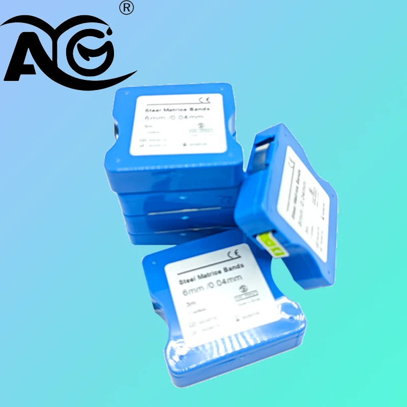 10Box AG Dental Stainless Steel Matrix Bands Matrix Strips Matrice Bands Striproll 5mm/6mm/7mm Width 0.04mm Dentistry Materials
10Box AG Dental Stainless Steel Matrix Bands Matrix Strips Matrice Bands Striproll 5mm/6mm/7mm Width 0.04mm Dentistry Materials