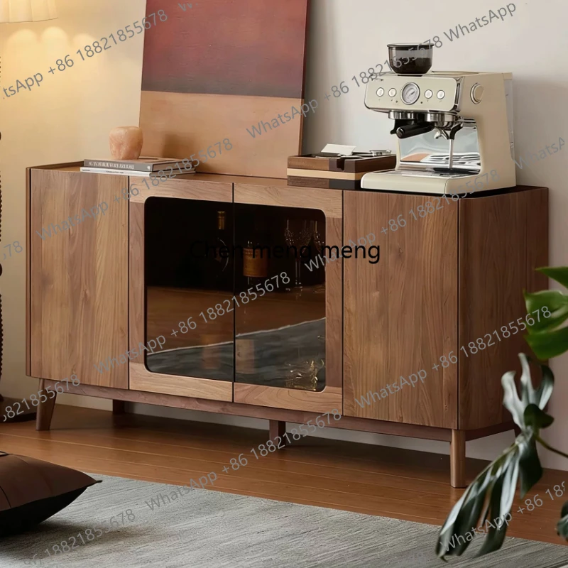 New Chinese solid wood dining edge, living room, locker retro style storage, simple entrance cabinet
New Chinese solid wood dining edge, living room, locker retro style storage, simple entrance cabinet