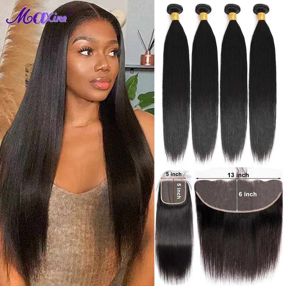 13x6 Lace Frontal with Bundles Straight Human Hair 5x5 6x6 Lace Closure With Remy Hair Bundles Straight Hair Extension for Women
13x6 Lace Frontal with Bundles Straight Human Hair 5x5 6x6 Lace Closure With Remy Hair Bundles Straight Hair Extension for Women