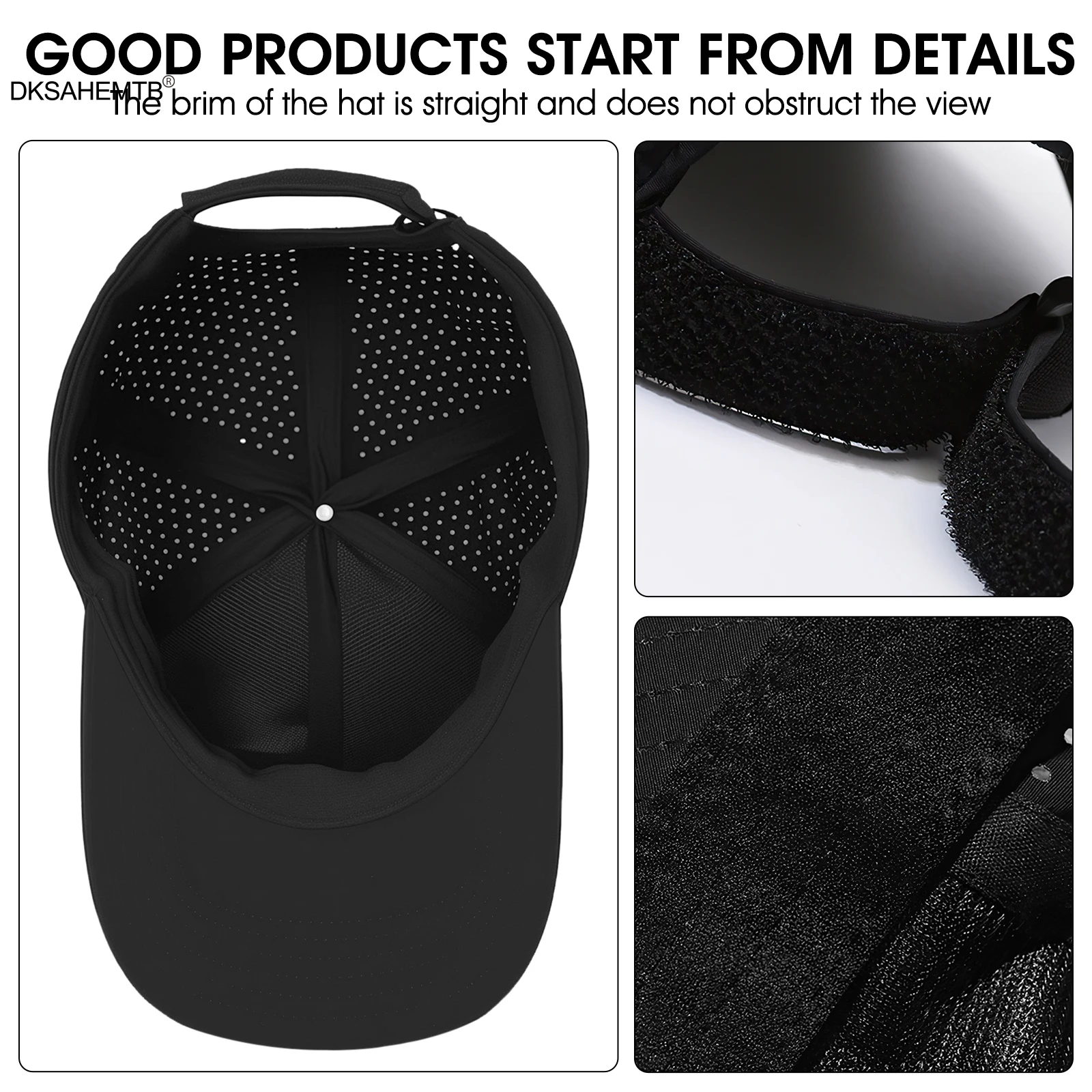 Quick Dry Baseball Cap Lightweight Sun Protective Mesh Breathable Adjustable Sun Hat For Cycling Camping Hiking Fishing Travel
Quick Dry Baseball Cap Lightweight Sun Protective Mesh Breathable Adjustable Sun Hat For Cycling Camping Hiking Fishing Travel