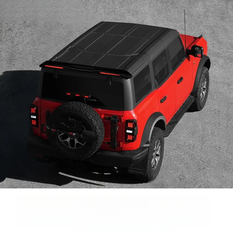 2021-2025 Bronco 2/4 Door Roof Spoiler Boot Lip Tail Wing, Aero Styling Exterior Tuning Parts
2021-2025 Bronco 2/4 Door Roof Spoiler Boot Lip Tail Wing, Aero Styling Exterior Tuning Parts