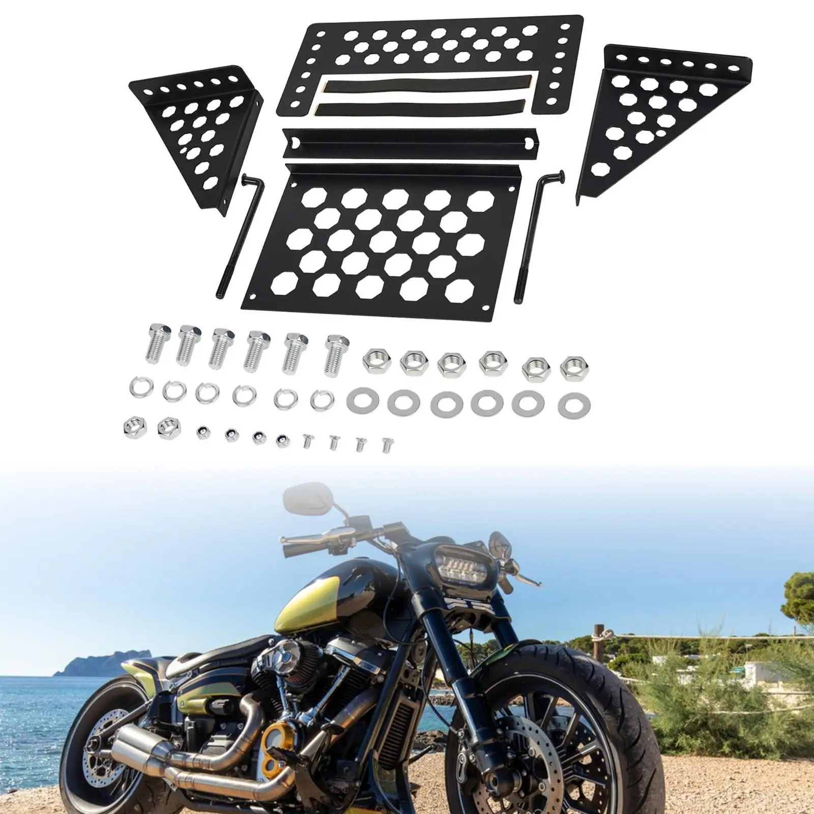 Universal Fit Battery Mount Tray Bracket Iron No Rust Ventilated Design for Marine Boat Car
Universal Fit Battery Mount Tray Bracket Iron No Rust Ventilated Design for Marine Boat Car