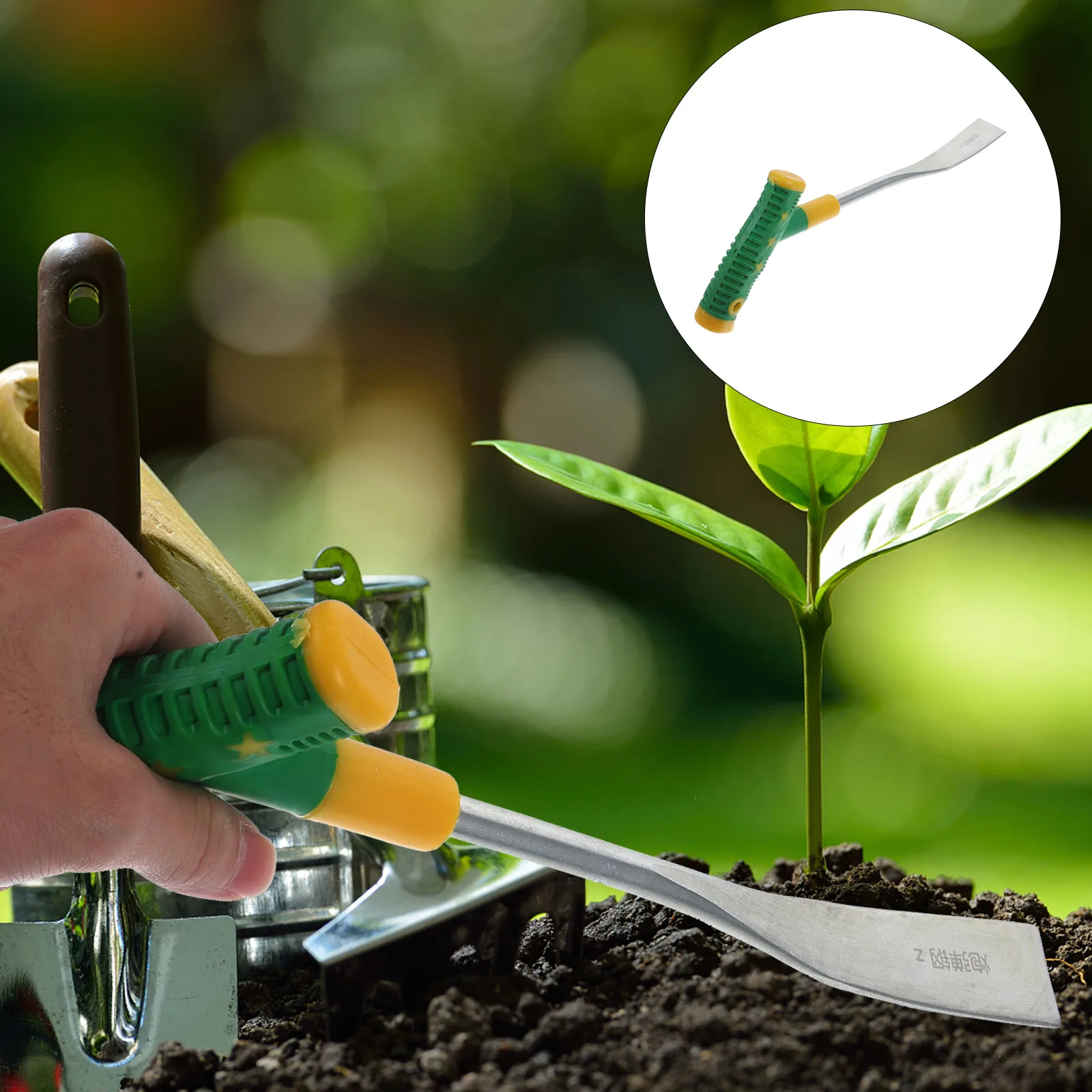 Stainless Steel Digging Shovel 1.18inch Blade Garden Trowel Small Hand Tool for Wild Vegetables Gardening Planting Camping
Stainless Steel Digging Shovel 1.18inch Blade Garden Trowel Small Hand Tool for Wild Vegetables Gardening Planting Camping
