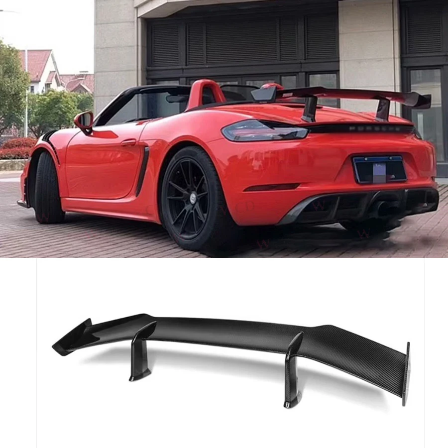 PT Style Carbon Fiber Rear Spoiler for Porsche Cayman 718 2016-2020 Rear Trunk Lip Spoiler Wing Car Bodykit
PT Style Carbon Fiber Rear Spoiler for Porsche Cayman 718 2016-2020 Rear Trunk Lip Spoiler Wing Car Bodykit