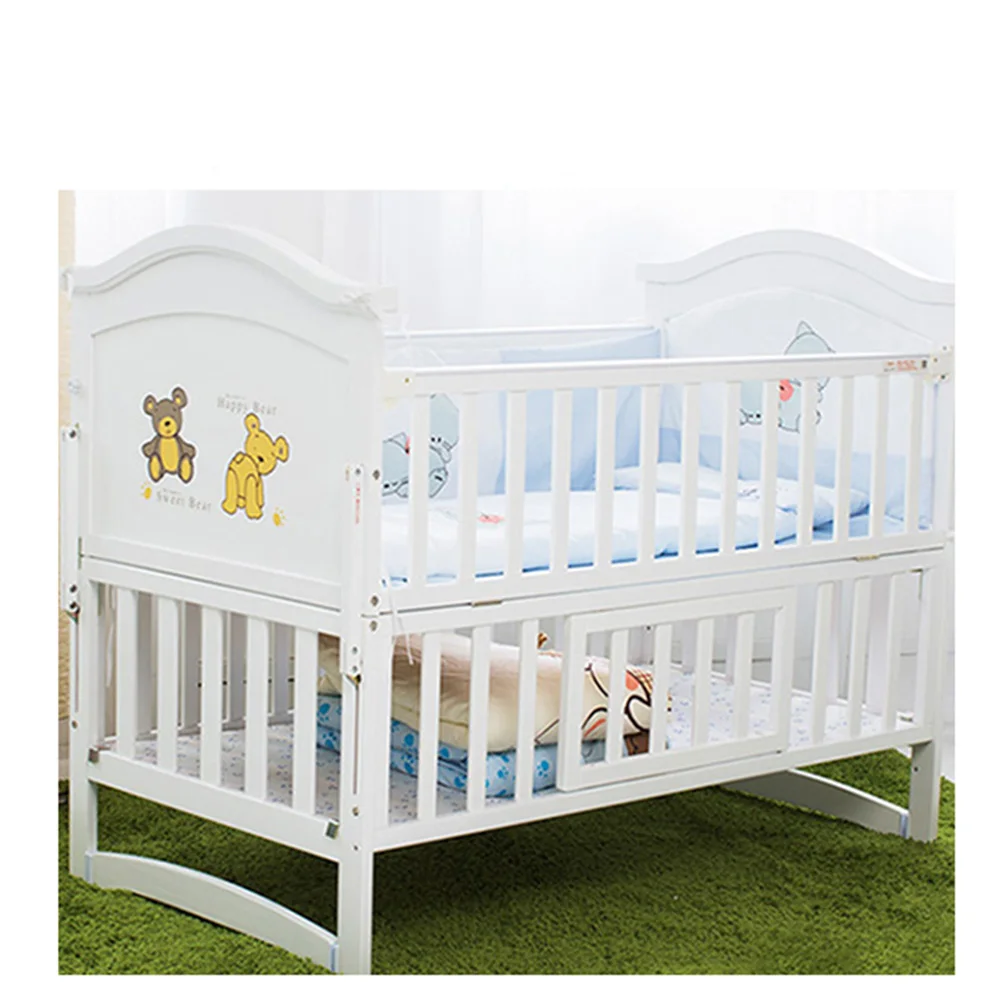Natural Wood Crib Children's Bed Multifunctional Solid Wood Baby Cradle Newborn Playpen
Natural Wood Crib Children's Bed Multifunctional Solid Wood Baby Cradle Newborn Playpen
