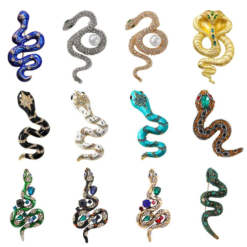 2PC setZodiac Snake Brooch Vintage Animal Year of the Snake Brooch for Women High-end Niche Accessories Sweater Suit Pin Decorat
2PC setZodiac Snake Brooch Vintage Animal Year of the Snake Brooch for Women High-end Niche Accessories Sweater Suit Pin Decorat