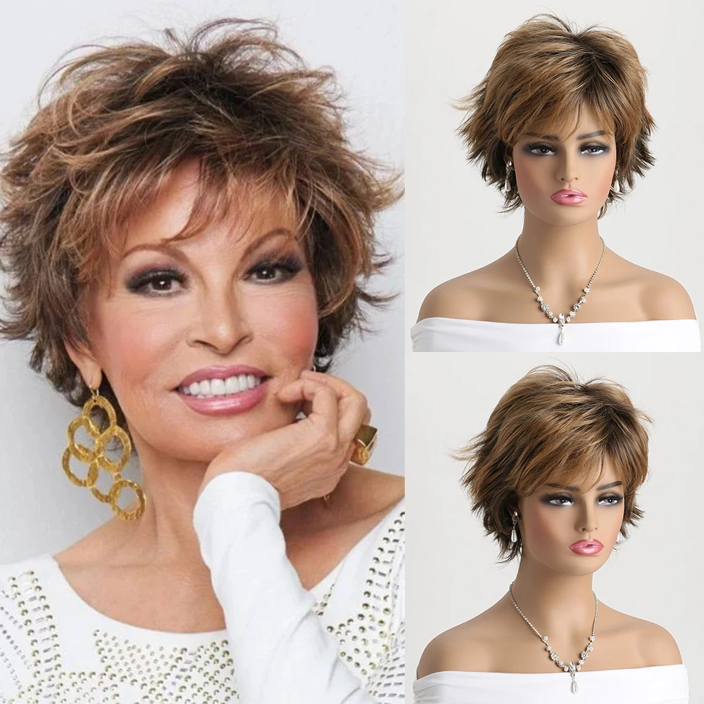 10 Inch Natural Synthetic Wigs for Women Short curly Wig Daily Party Heat Resistant Hair
10 Inch Natural Synthetic Wigs for Women Short curly Wig Daily Party Heat Resistant Hair