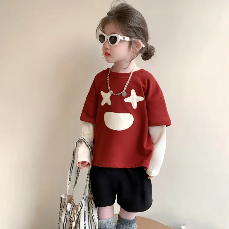 Girly Heart Ins Children Long Sleeve Hoodie Pants Set Spring Autumn 2025 Cute Fashion Shirt Clothing Tops Gifts for Kids
Girly Heart Ins Children Long Sleeve Hoodie Pants Set Spring Autumn 2025 Cute Fashion Shirt Clothing Tops Gifts for Kids