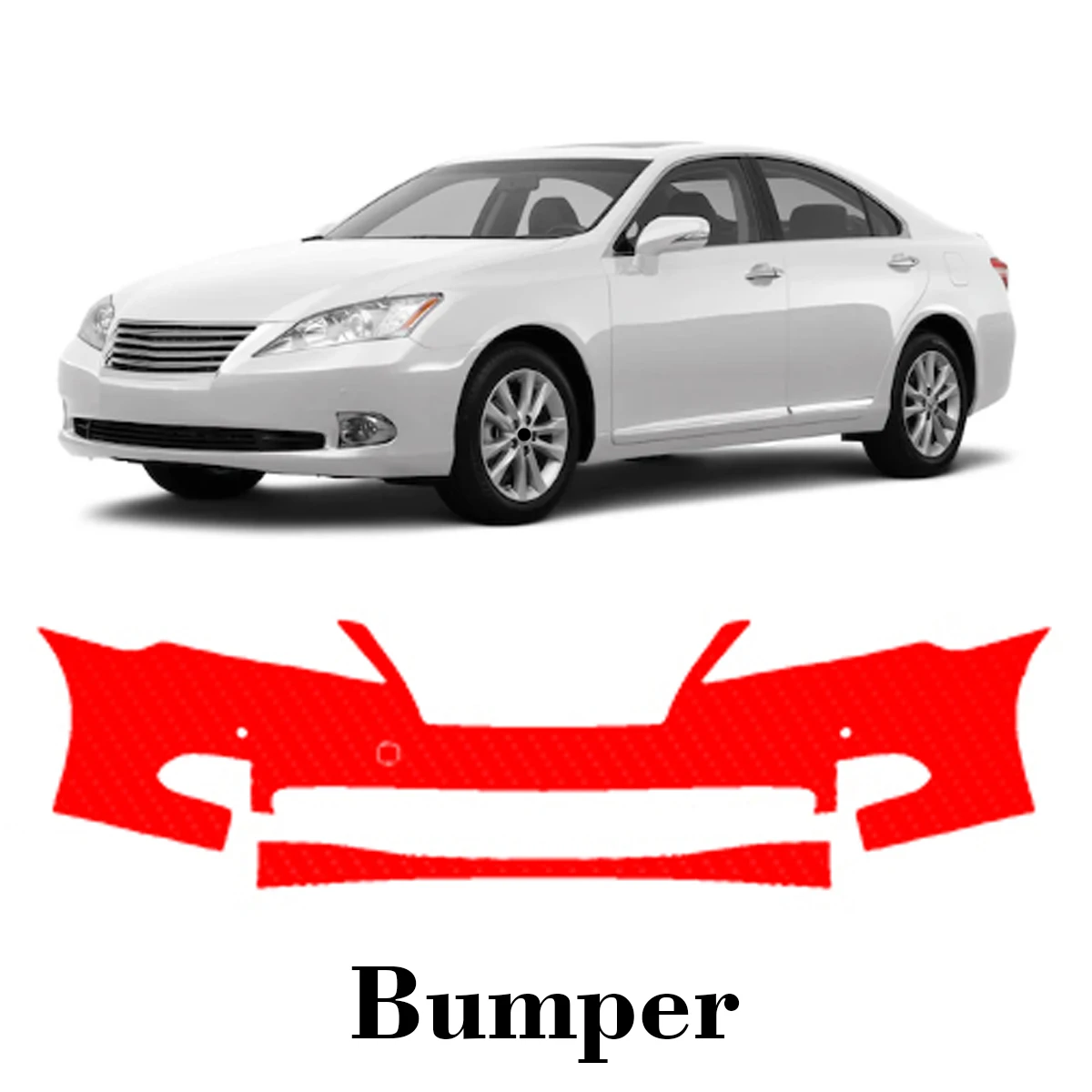 Car Precut Paint Protection Film Front Bumper Anti-scratch Exterior TPU PPF For Lexus ES 2010-2012
Car Precut Paint Protection Film Front Bumper Anti-scratch Exterior TPU PPF For Lexus ES 2010-2012