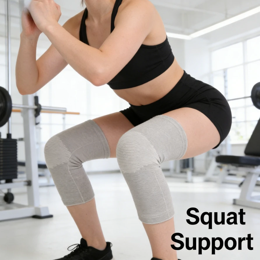2026 Thin Summer Sports Knee Support Bamboo Charcoal Fiber Knitted Brace Four Way Stretch Warm For Fitness Yoga Running
2026 Thin Summer Sports Knee Support Bamboo Charcoal Fiber Knitted Brace Four Way Stretch Warm For Fitness Yoga Running