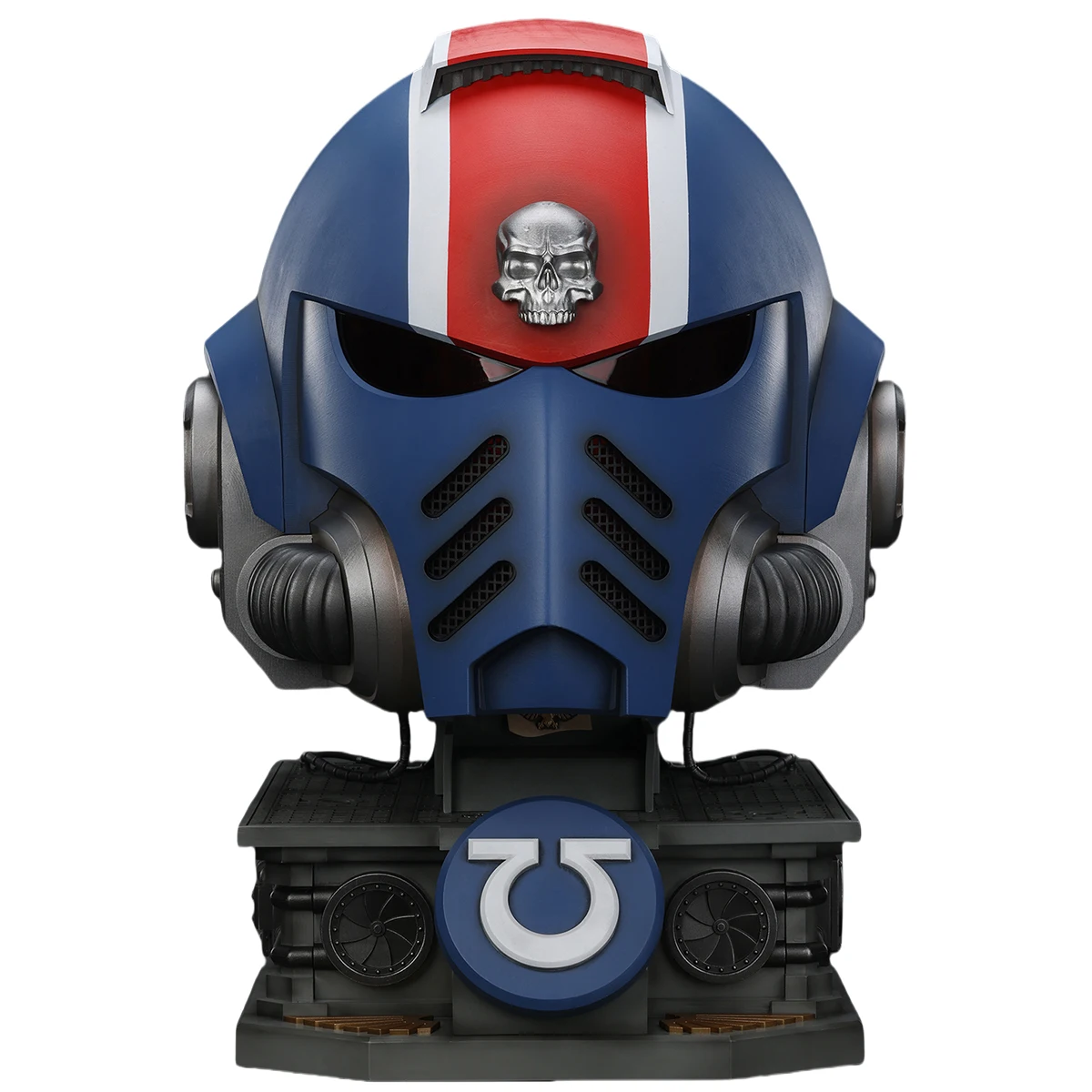 HIPLAY JOYTOY Warhammer 40K Ultramarines Lieutenant Titus' MKX Helmet & Display Stand 1/1 Scale
HIPLAY JOYTOY Warhammer 40K Ultramarines Lieutenant Titus' MKX Helmet & Display Stand 1/1 Scale