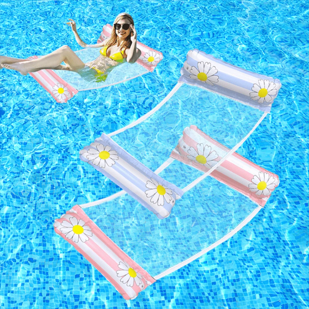 2pcs Striped Inflatable Float Mesh Water Hammock Portable Float, Suitable for Swimming Pool Parties and Summer Gifts
2pcs Striped Inflatable Float Mesh Water Hammock Portable Float, Suitable for Swimming Pool Parties and Summer Gifts