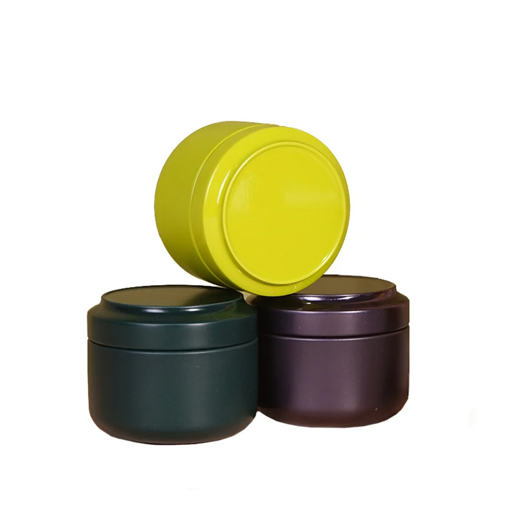 Round Tea Cans Aluminum Travel Tin Candle Storage Container Empty Cream Cosmetic Packaging Box Tin Case
Round Tea Cans Aluminum Travel Tin Candle Storage Container Empty Cream Cosmetic Packaging Box Tin Case