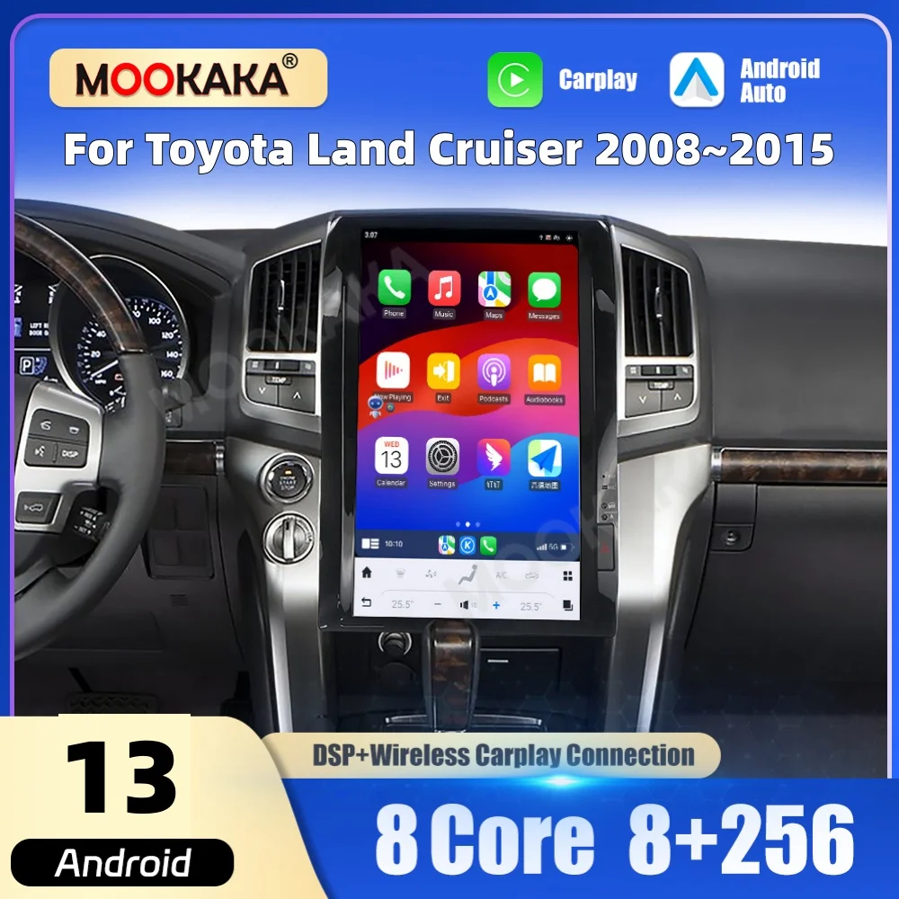 16-дюймовый автомобильный мультимедийный плеер с Android-экраном для Toyota Land Cruiser 2008~2015, автомобильная магнитола с GPS-навигацией, CarPlay, головное устройство для авто
16-дюймовый автомобильный мультимедийный плеер с Android-экраном для Toyota Land Cruiser 2008~2015, автомобильная магнитола с GPS-навигацией, CarPlay, головное устройство для авто