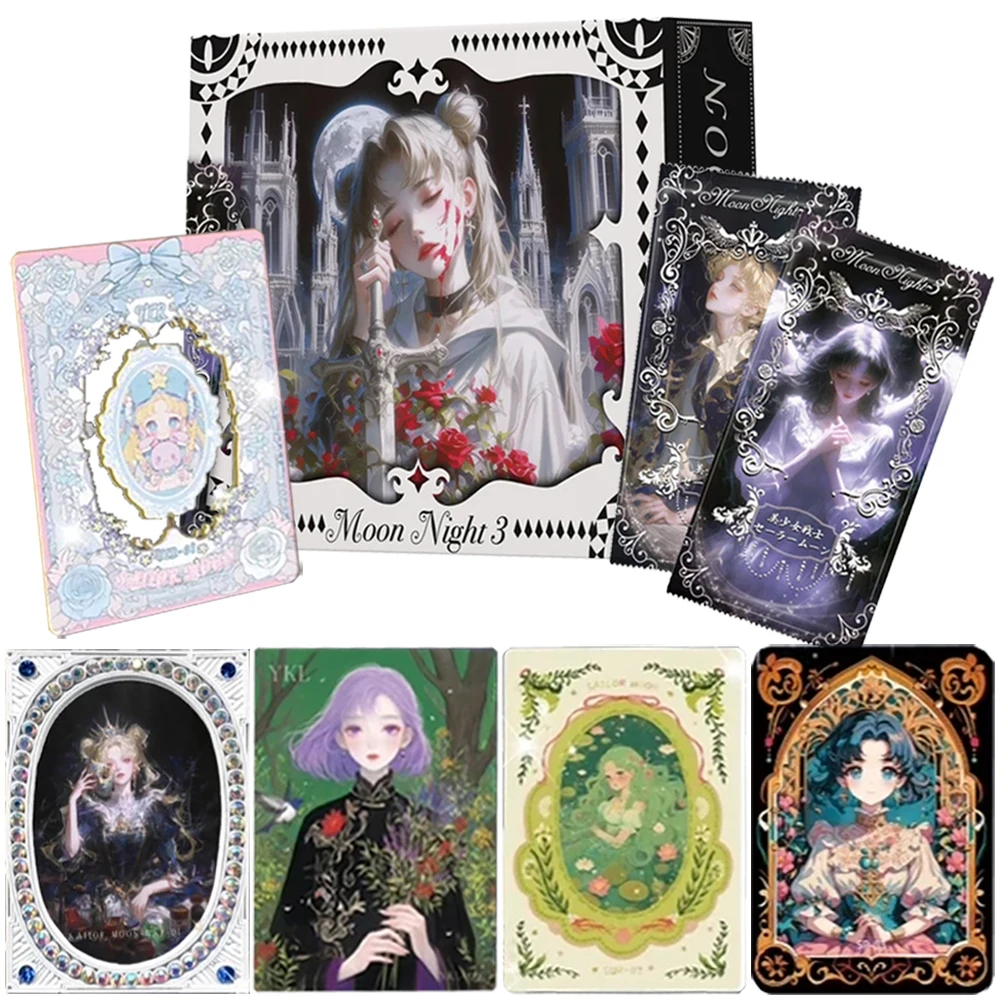 Sailor Moon Collection Card Toys Magical Girl Transformation Battle Theme Anime Exquisite Rotating Enamel Cards Christmas Gifts
Sailor Moon Collection Card Toys Magical Girl Transformation Battle Theme Anime Exquisite Rotating Enamel Cards Christmas Gifts