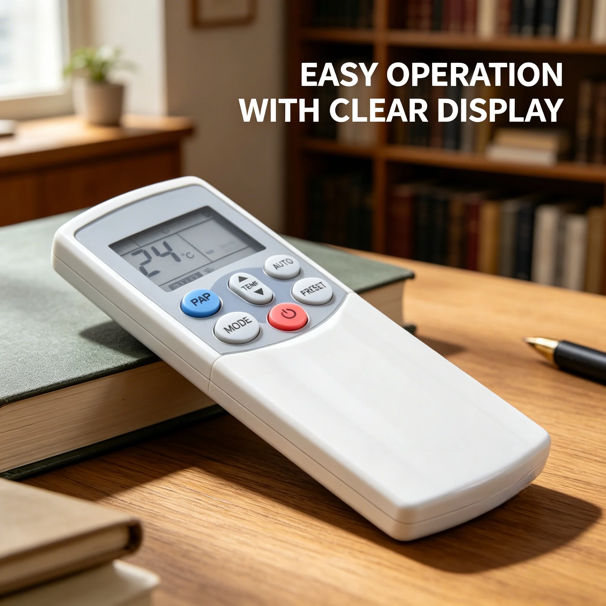 Easy-to-Use AC Remote for Toshiba WH-H01EE WH-H04JE WH-H05JE WC-H01EE Air Conditioner | No Setup Needed
Easy-to-Use AC Remote for Toshiba WH-H01EE WH-H04JE WH-H05JE WC-H01EE Air Conditioner | No Setup Needed