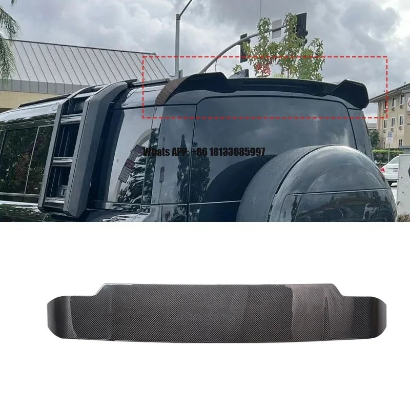 Suitable 20-26 for Land Rover Defender Retrofit Upgrade Carbon Fiber Tail Wing Carbon Fiber Spoiler Carbon Fiber Rear Diffuser
Suitable 20-26 for Land Rover Defender Retrofit Upgrade Carbon Fiber Tail Wing Carbon Fiber Spoiler Carbon Fiber Rear Diffuser