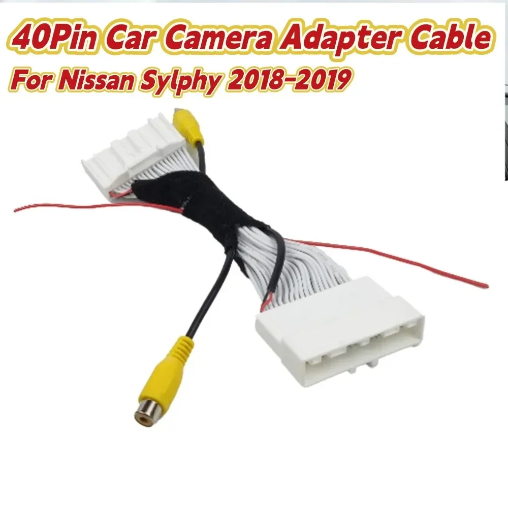 40Pin Car Parking Rear Camera Video Converter Cable For Nissan Sylphy 2018-2019 For RCA Adapter Cable Converter Cable
40Pin Car Parking Rear Camera Video Converter Cable For Nissan Sylphy 2018-2019 For RCA Adapter Cable Converter Cable