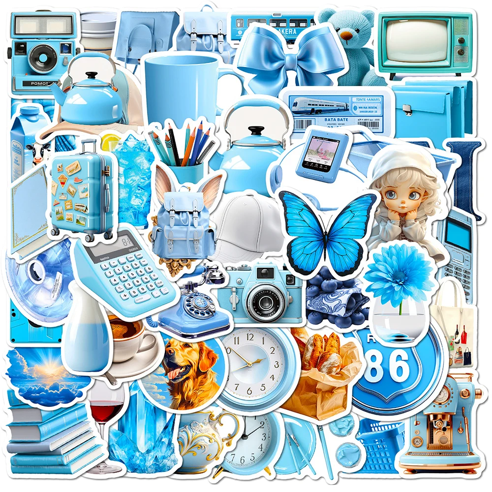 10/30/50pcs Ins Style Blue Cartoon Stickers Cute Girls Decorative Sticker Scrapbooking Phone Luggage Guitar Art Decal Toys Gift
10/30/50pcs Ins Style Blue Cartoon Stickers Cute Girls Decorative Sticker Scrapbooking Phone Luggage Guitar Art Decal Toys Gift