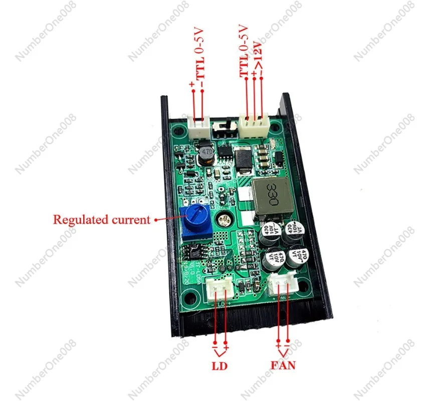 Плата лазерного драйвера 15 Вт 450 нм Лазерный драйвер с TTL для лазерных гравировальных станков DIY
Плата лазерного драйвера 15 Вт 450 нм Лазерный драйвер с TTL для лазерных гравировальных станков DIY