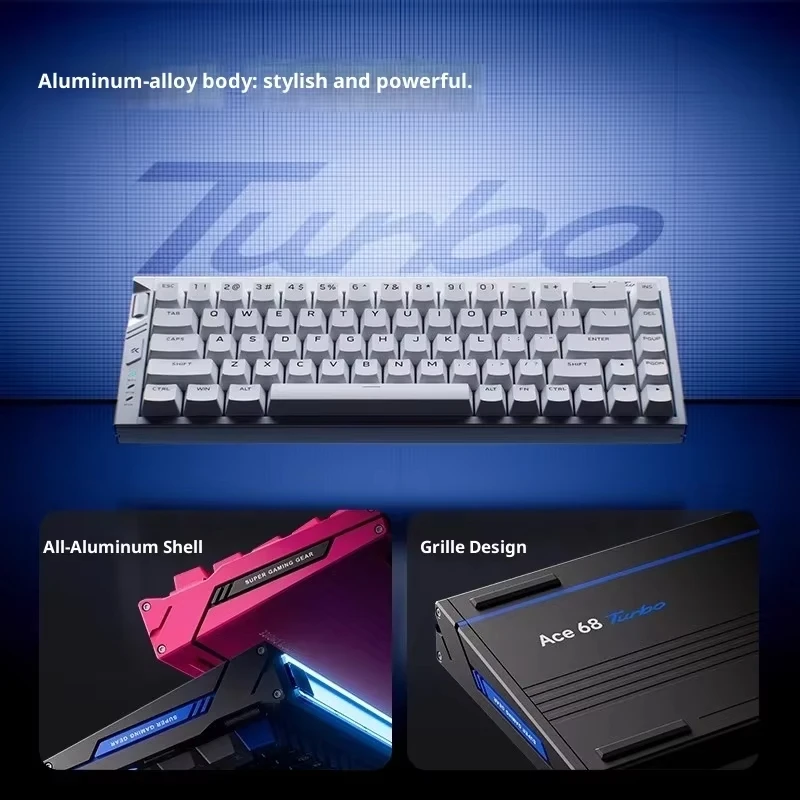 MCHOSE Ace 68 Turbo клавиатура с магнитным переключателем 16 К, алюминиевый сплав 0,001 мм, клавиатура для киберспорта, эргономичная геймерская клавиатура с низкой задержкой
MCHOSE Ace 68 Turbo клавиатура с магнитным переключателем 16 К, алюминиевый сплав 0,001 мм, клавиатура для киберспорта, эргономичная геймерская клавиатура с низкой задержкой