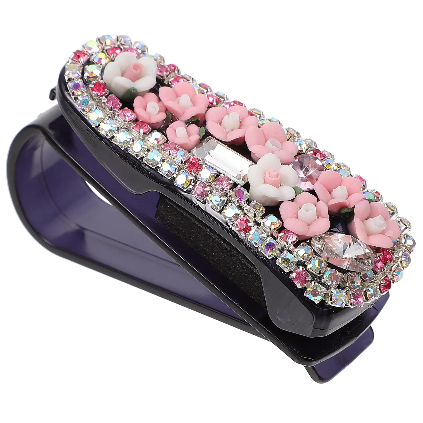 Car Glasses Holder Sunglasses Clip Pink Visor Eyeglass Hanger Rhinestone Mount Simple Installation Practical Clip Car
Car Glasses Holder Sunglasses Clip Pink Visor Eyeglass Hanger Rhinestone Mount Simple Installation Practical Clip Car