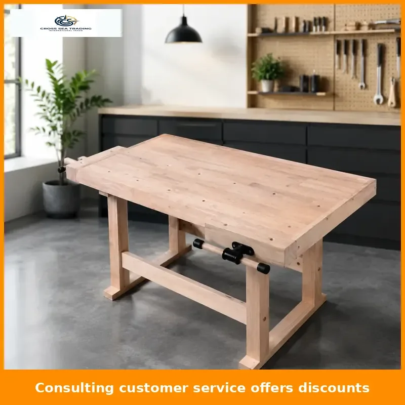 Multifunctional Woodworking Console Beech Workbench Diy Manual Carpentry Solid Wood Table With Clamp
Multifunctional Woodworking Console Beech Workbench Diy Manual Carpentry Solid Wood Table With Clamp